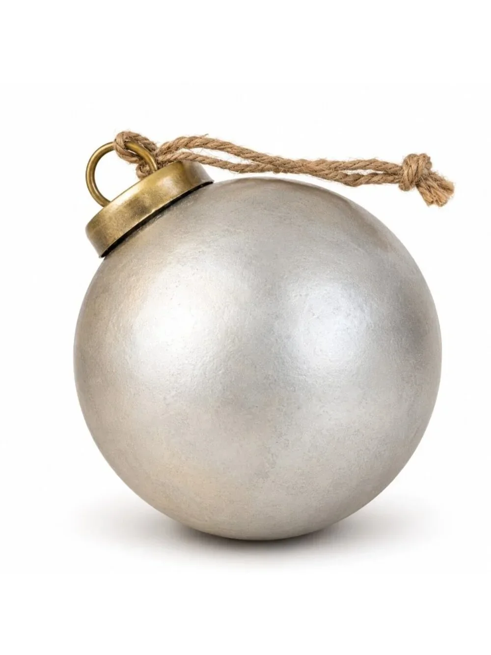 Crate And Barrel Leanne Ford Rizzo Textured Ball Christmas Ornaments Set In Box